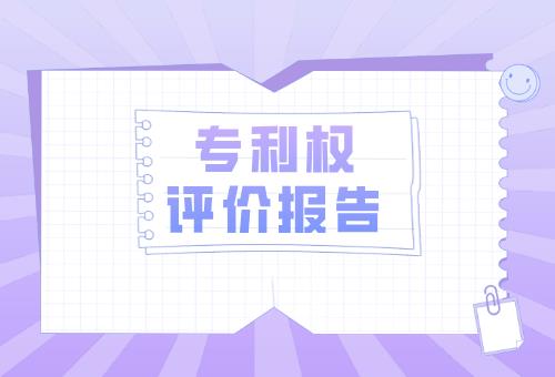 专利权评价报告 